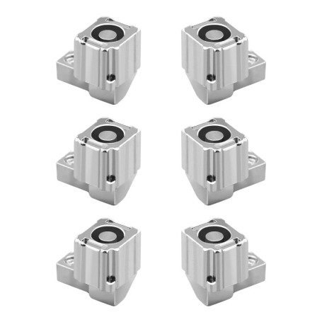 ECSiNG 3 Paires Boucles de Verrouillage en Métal Gauche & Droite Contrôleur Remplacement Pièce de Réparation Outil Compatible av