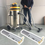 ECSiNG 2 Paires (4pcs) Balais de Charbon Remplacement Compatible avec 30/60/70/80/90L Aspirateurs Industriels 11x6x29mm Accessoi