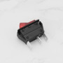 ECSiNG 2 Interrupteurs Lot de à Bascule Rouges 12 V 20 A à 3 Broches Et 2 Positions à LED Compatible avec Caravane Electrolux Do