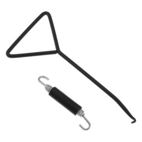 Briny River 1 ressort d'extension d'échappement de moto de 8,5 cm avec crochet d'extension de 172 x 80 mm pour moto et scooter