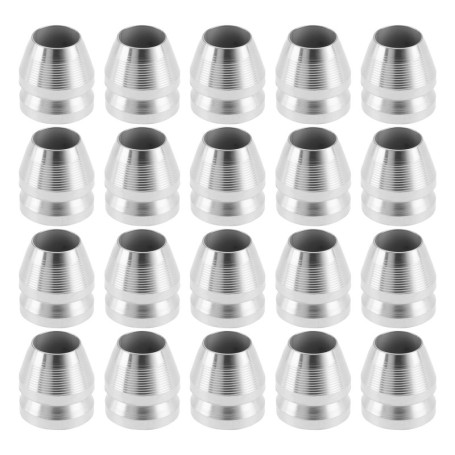 Briny River Lot de 20 Cales de Sécurité Rondes de 8 Mm pour Manche de Marteau Adaptées Aux Haches Et Marteaux