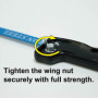 handy handheld saw (adjustable length hacksaw blade fitted into a plastic handle). Made in Japan. Engineer tz-02