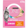 PURINA ONE Bifensis Junior | Croquettes Au Poulet pour Chaton | Sac de 450g (L'emballage Peut Varier)