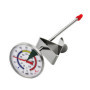 Thermomètre à lait pour café avec sonde en acier inoxydable de 175 mm Thermomètre à café avec clip Température du lait professio