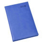 Esposti Grand carnet d'adresses A5 – Couverture rembourrée en cuir PU – Bleu