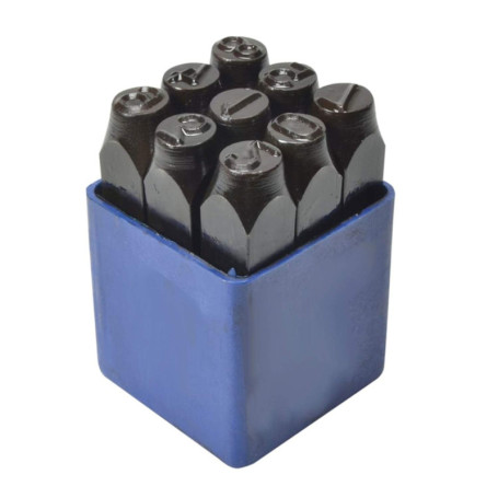 Faithfull Jeu de pointeaux à chiffre 8 mm (Import Grande Bretagne)