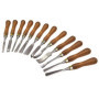 Faithfull Wood Carving Chisel Set of 12 in Presentation Case