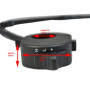 Commutateur Interrupteur Universel Phare et Plein Phare et Coupe Circuit pour Moto | Quad