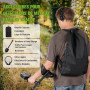 Detecteur de Metaux pour Adultes et Enfants, DéTecteur de MéTaux Professionnel Tout Terrain, 5 Modes de DéTection, Bobine éTanch