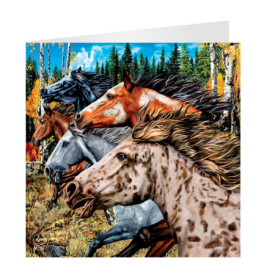 3D LiveLife Deluxebase Carte de vœux vierge avec image lenticulaire 3D et enveloppe. Carte unique pour toutes les occasions et e