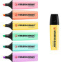 Stabilo Boss Original - lot de 7 surligneurs de couleur pastel