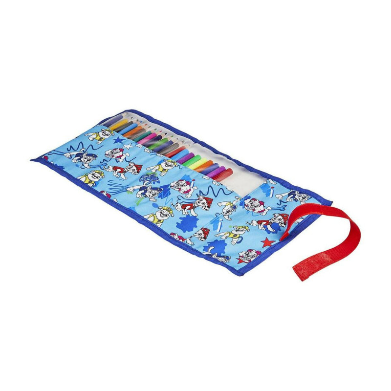 Image secondaire de Trousse Scolaire avec Accessoires The Paw Patrol Bleu (22 pcs)