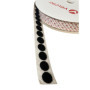 Marque VELCRO®, noir, crochet et boucle pour pièces à coller 13 mm, points collants, tampons adhésifs double face, pièces collan