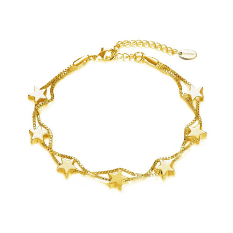 Philip Jones Bracelet Etoile Plaqué Or