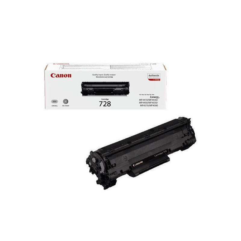 Image secondaire de Cartouche de toner Canon 728 Noir pour ImageCLASS MF4750 - Rendement 2100 pages