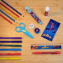 Marvel Spiderman Trousse Scolaire et Kit Papeterie Garcon avec Fournitures Scolaires Incluse, Cadeau pour Enfant