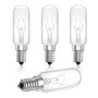 Bonlux Ampoule Hotte Aspirante 28W, Lampe pour Hotte de Cuisine E14, Blanc Chaud 2700K, pour Frigo, Lampe Cristal de Sel Himalay