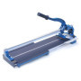 KATSU 600mm Coupe-Carreaux Manuel Professionnel avec Rail Coulissant Unique et Guide Laser, Aluminium Base, pour Coupe de Précis