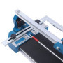 KATSU 600mm Coupe-Carreaux Manuel Professionnel avec Rail Coulissant Unique et Guide Laser, Aluminium Base, pour Coupe de Précis