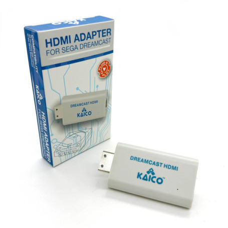 Kaico Sega Dreamcast HDMI Converter - Simple Plug and Play HDMI Converter for Sega Dreamcast - by Sega Dreamcast VGA Cable to Dr