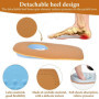 2 Paires Semelles Epine Calcaneenne,Talonnette,De Semelles Orthopédiques Rehaussante,Semelles Talon,Tendinite Tendon Achille,Sem