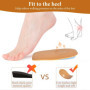 2 Paires Semelles Epine Calcaneenne,Talonnette,De Semelles Orthopédiques Rehaussante,Semelles Talon,Tendinite Tendon Achille,Sem