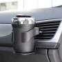 Porte-Gobelet de Voiture, Support de Tasse de Voiture, avec 3 Pares Clips de Sortie d’air, Convient au Diamètre ＜8.5 cm, pour Au