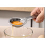 Anseom Séparateur D'oeufs, 2 Pièces Séparateur pour Jaune D'oeuf En Acier Inoxydable Filtre à Oeufs pour équipement de Cuisson d
