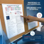 Affichage Obligatoire Entreprise 2025 – Panneau Encapsulé Haute Qualité A3 – Conforme Code du Travail & Réglementation – Feutre 