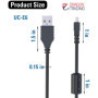 Dragon Trading Câble de remplacement compatible Nikon UC-E6 pour le chargement et le transfert de données dans les appareils pho