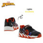 Leomil Spiderman Chaussures clignotantes pour garçon de 2 à 8 ans, chaussures basses lumineuses avec lumière pour enfants, baske