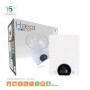 Haepi, Balance De Cuisine Electronique En Verre, Haute Capacité 15 kg/1g, Fonction Tare, Plateau Idéal Pâtisserie, Bol Inclus, P