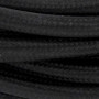 Cordon textile avec interrupteur 2m - Noir