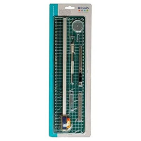 Artemio Set 4 d'Outils de Découpe, Plastique, Multicolore, 13,5 x 3,5 x 43,5 cm 18004008