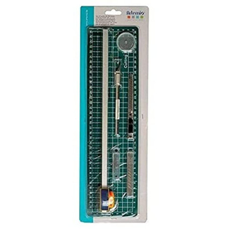Artemio Set 4 d'Outils de Découpe, Plastique, Multicolore, 13,5 x 3,5 x 43,5 cm 18004008