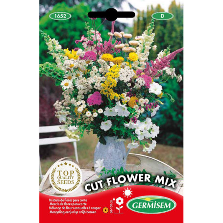 Germisem Cut Graines de Mélange de Fleurs 10 g EC1652 Multicolore