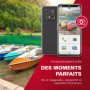 Emporia Smart.6 Téléphone Portable pour Personnes âgées, 5G Volte, Smartphone sans contrat, téléphone Portable avec Bouton d'app