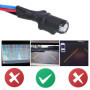 Câble Redresseur de Caméra de Recul, Câble Redresseur de Condensateur de Relais 12V Filtre de Signal de Caméra de Recul Adapté p