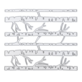 Matrice de pochoir de découpe, outils de sculpture faits à la main en acier au carbone léger et fin pour albums de photos pour c