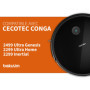 BAKUUM Lot de 4 brosses pour Cecotec Conga 2499 Ultra Genesis et 2299 Ultra Home et 2299 Inertial. Pack de pièces de rechange et