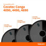 Couvercle support de brosse centrale pour Cecotec Conga 4090 4490 4690. Couvercle pour rouleau principal