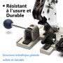Machine à emballer de cerclage, sertisseur de tendeur multifonction portable efficace et Outil de cerclage 3 en 1 pour le cercla
