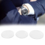 3 pièces 35/36/40 MM rond unique dôme montre cristal lentille en verre pièces de rechange pour réparation horloger