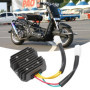 Attisfiera Redresseur régulateur de tension à 5 fils pour scooters Daelim 125 B Bone 2009-2014 Régulateur de tension