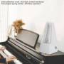 Métronome mécanique, Easy Operate Tempi Metronome pour musiciens pour laboratoires pour entrepôts(blanc)