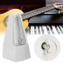 Métronome mécanique, Easy Operate Tempi Metronome pour musiciens pour laboratoires pour entrepôts(blanc)