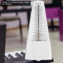 Métronome mécanique, Easy Operate Tempi Metronome pour musiciens pour laboratoires pour entrepôts(blanc)