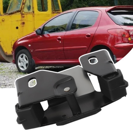 Konuooer Loquet Gache Serrure de Coffre Arrière Hayon Mécanisme Loquet Verrouillage Coffre de Hayon compatible pour 206 1998 à 2