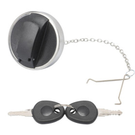 MangWany Bouchon de réservoir avec 2 clés pour Volvo Camion Scania R/T/P/G MAN Diesel 60 mm