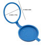 MangWany Bouchon de réservoir de liquide de pare-brise pour 206 207 307 C2 C-Elysee Xsara Picasso 643230 6439.83 6432.32